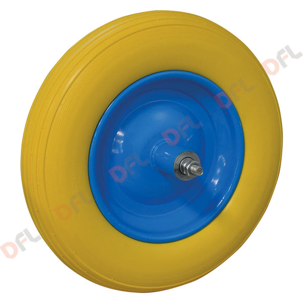 Ruota Poliuretanica Perno Lungo